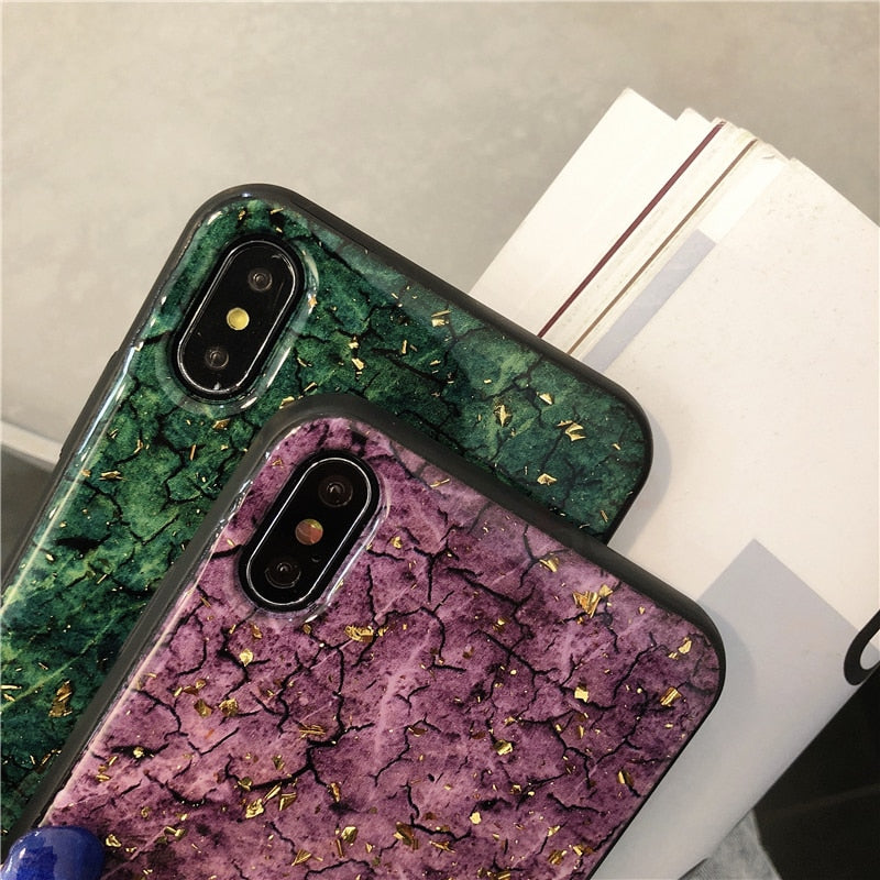 Marble Glitter iPhone Case | Choose Your Model