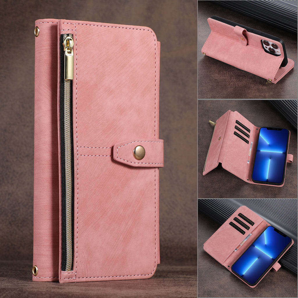Crossbody Zipper Wallet iPhone Case | Choose Your Model
