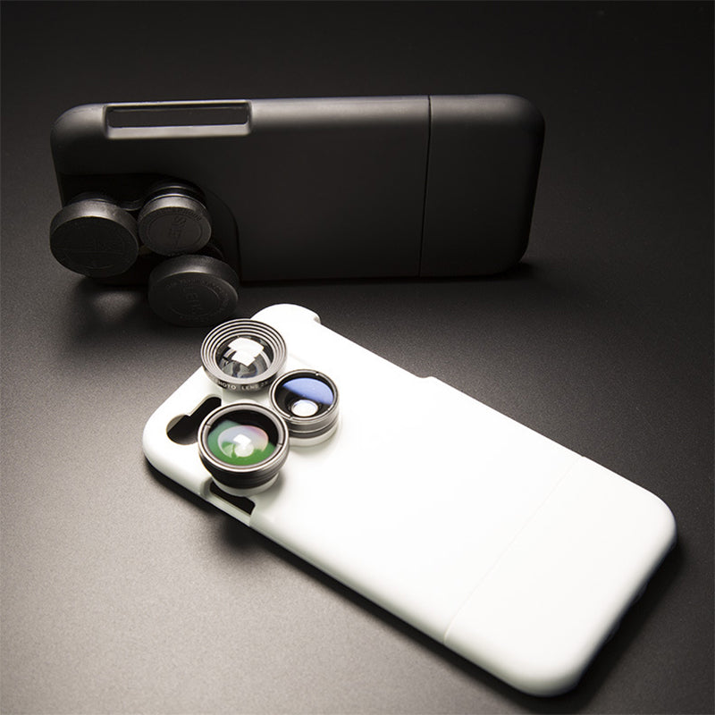 4-in-1 Camera Lens iPhone Case | Older Models
