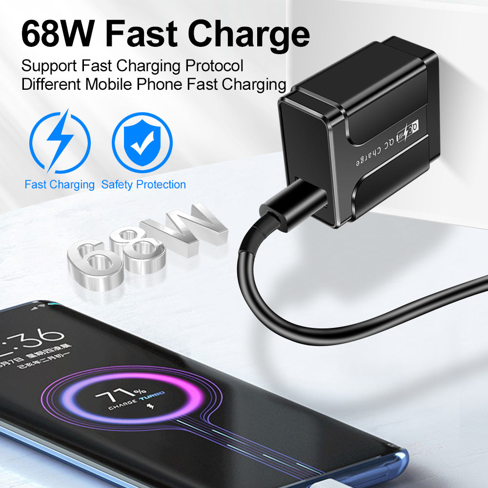 Phone Wall Charger | Choose Your Plug & Color