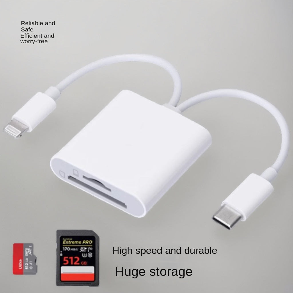 Multi-Function USB-C Phone Card Reader