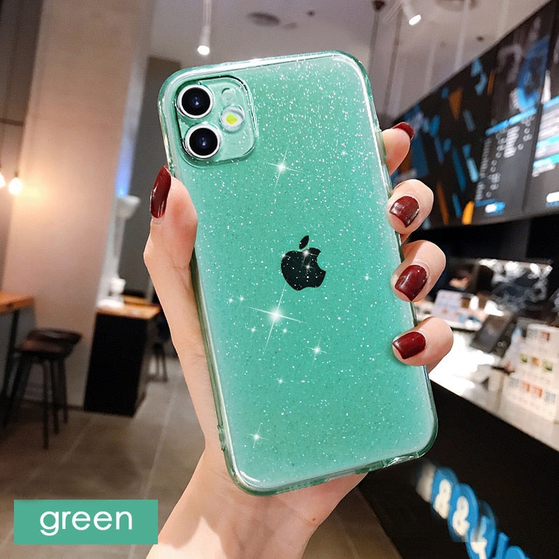 Glitter Fluorescent TPU iPhone Case | Choose Your Model