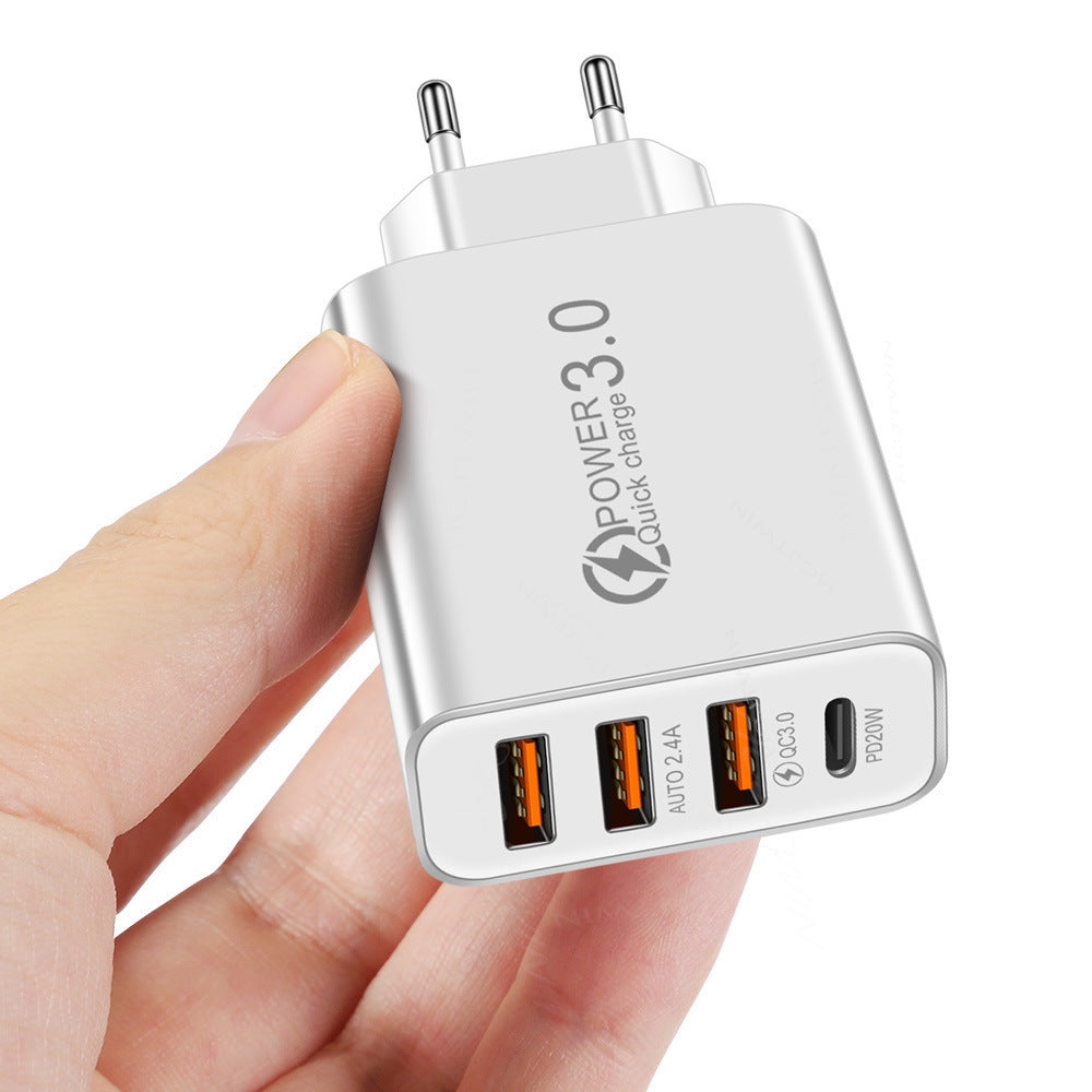 Multi-Port USB & USB-C Wall Charger
