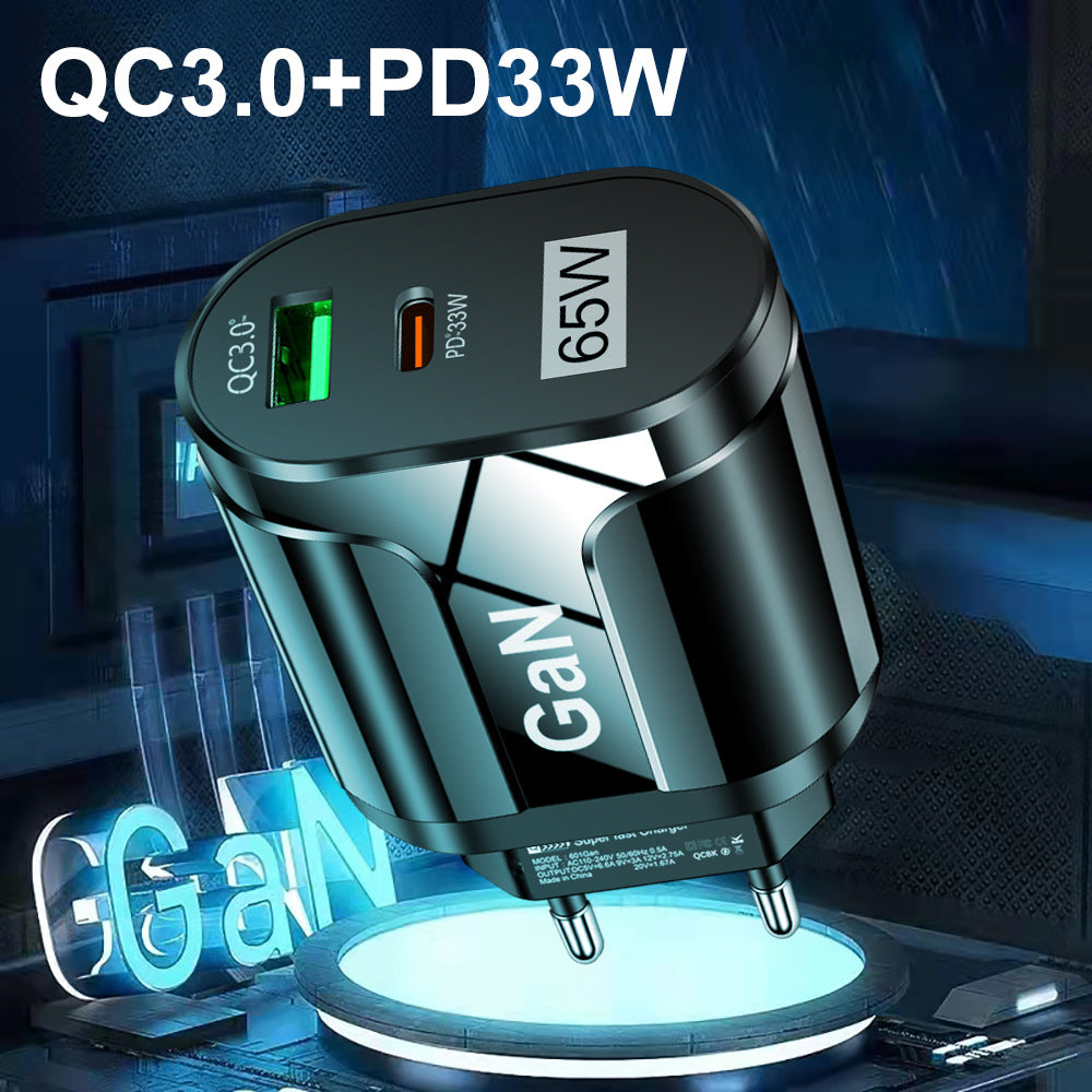 GaN USB-C PD Wall Charger | Choose Your Plug