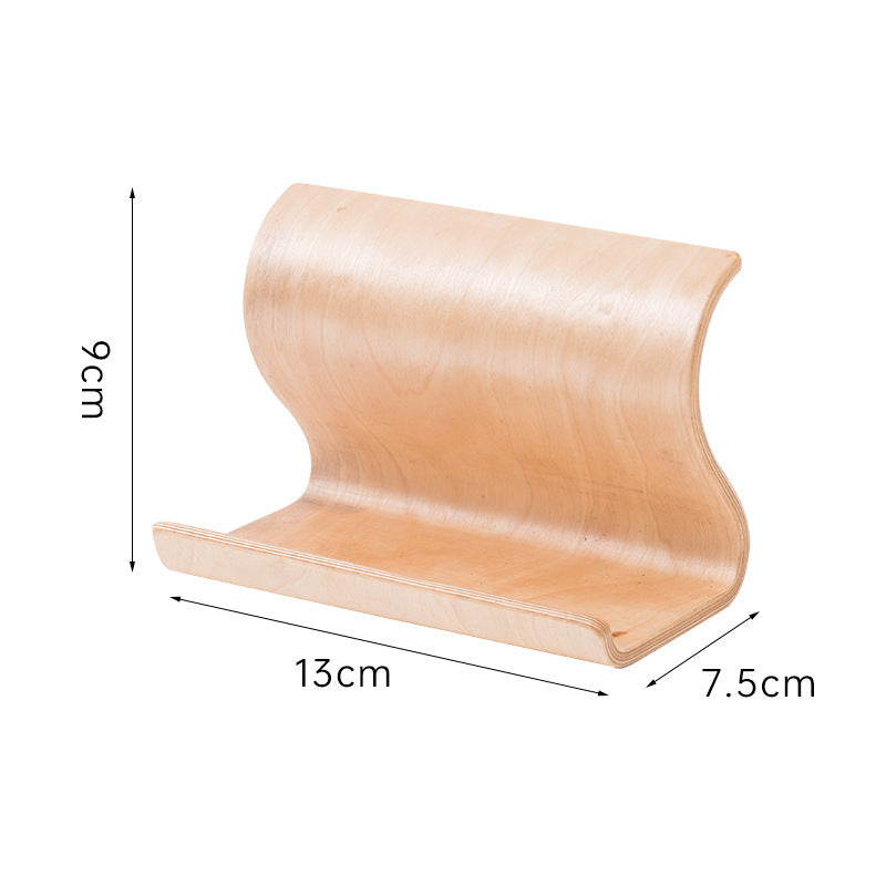 Wooden Desktop Phone Stand | Choose Your Size