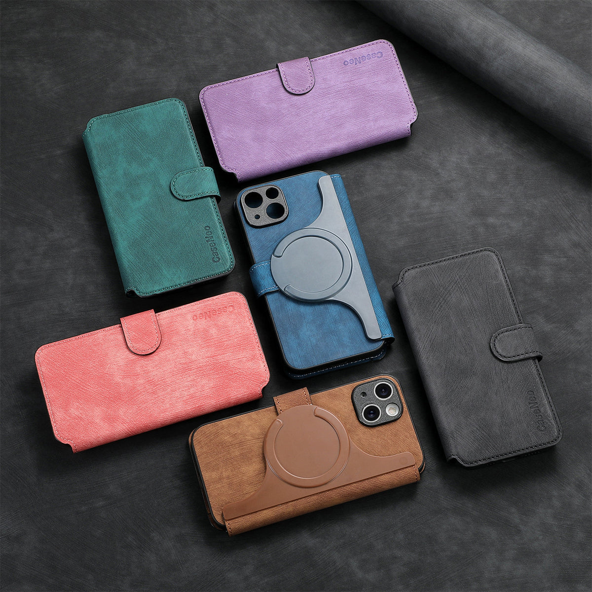 Magnetic Flip Wallet iPhone Case | Choose Your Model
