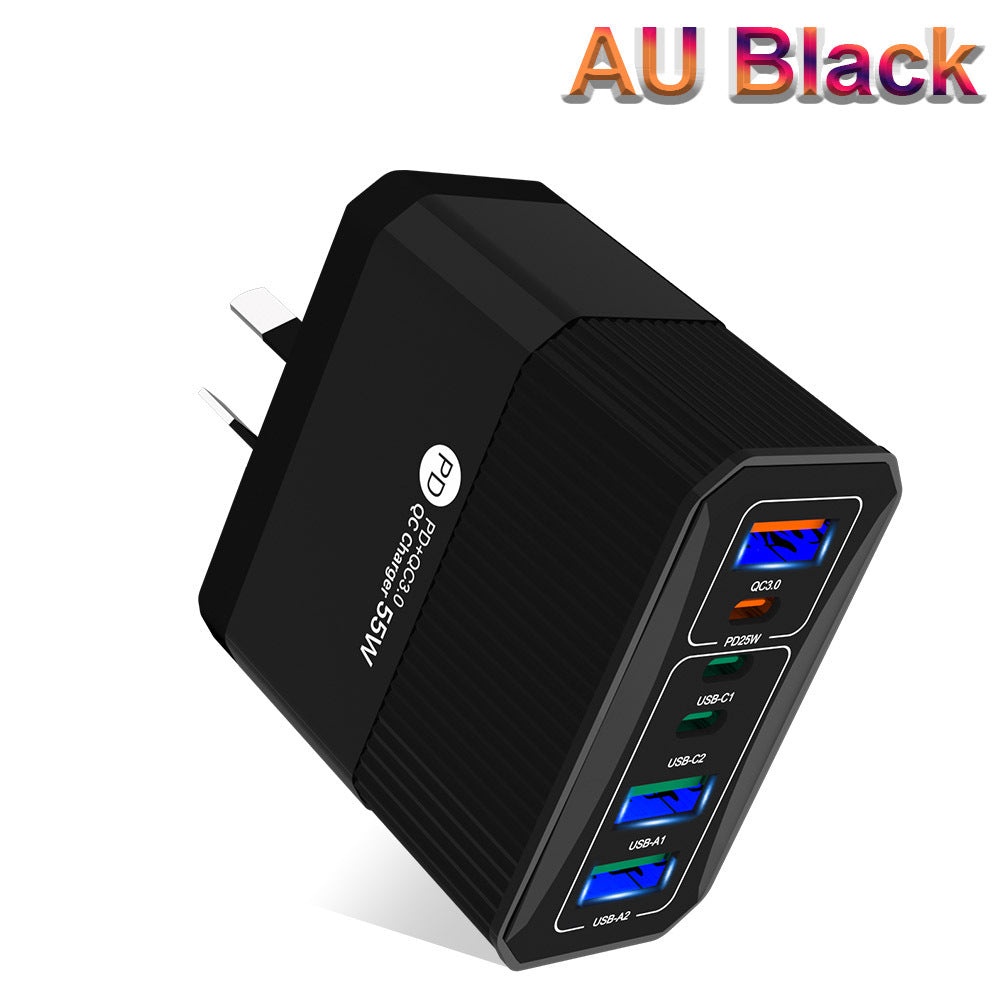 Multi-Port USB Travel Wall Charger | Up to 55W