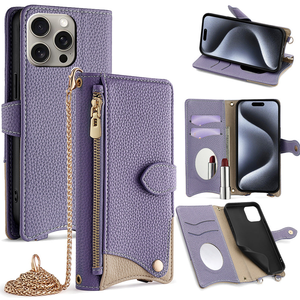 Mirror Flip Wallet iPhone Case | Choose Your Model