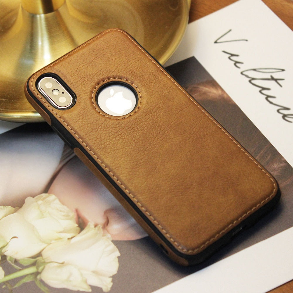 Slim PU Leather iPhone Case | Choose Your Model