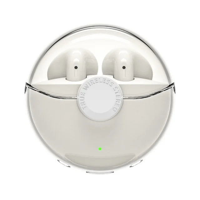 XY-90 Wireless Earbuds with Transparent Charging Case