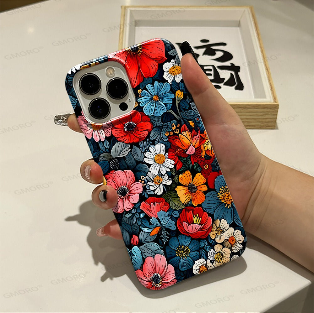 Oil-Painting Floral iPhone Case | Choose Your Model