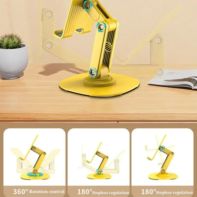 Foldable Rotating Desktop Phone Stand