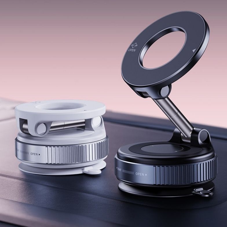 Rotating Suction-Cup Magnetic Phone Holder