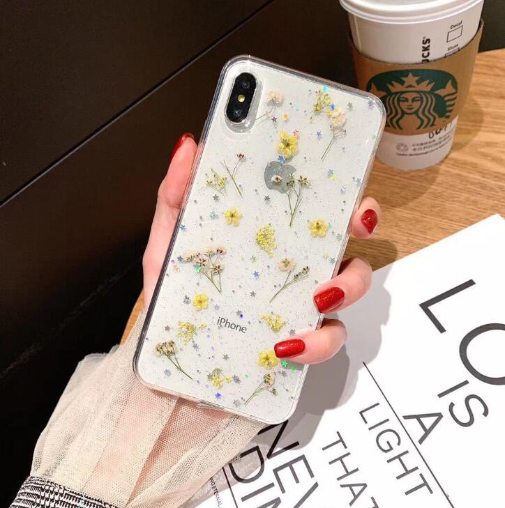 Pressed-Flower Style iPhone Case | Choose Your Model