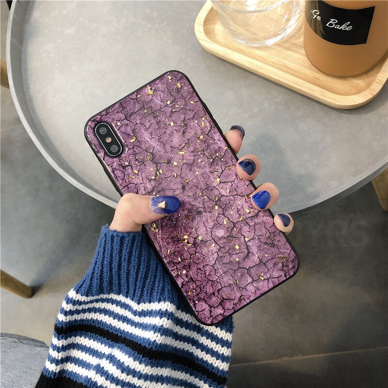 Marble Glitter iPhone Case | Choose Your Model