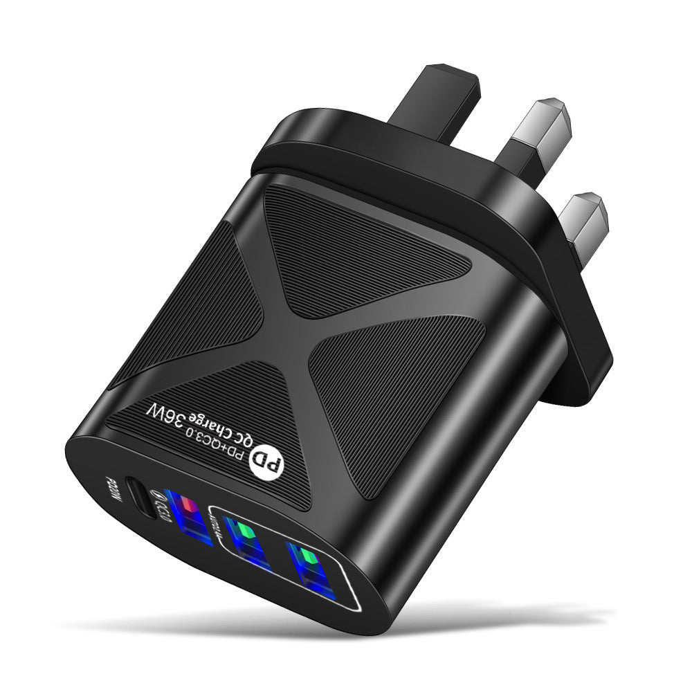 Dual USB PD & QC Wall Charger