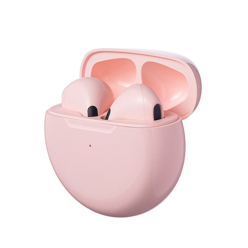 Pro6 TWS Touch-Control Bluetooth Earbuds