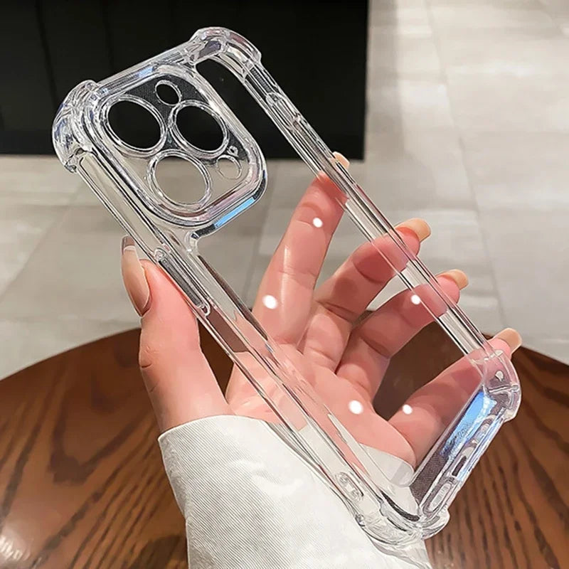 Clear Shock-Resistant iPhone Case | Choose Your Model