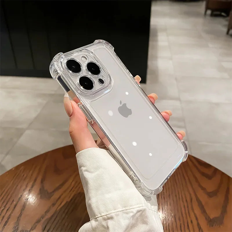 Clear Shock-Resistant iPhone Case | Choose Your Model