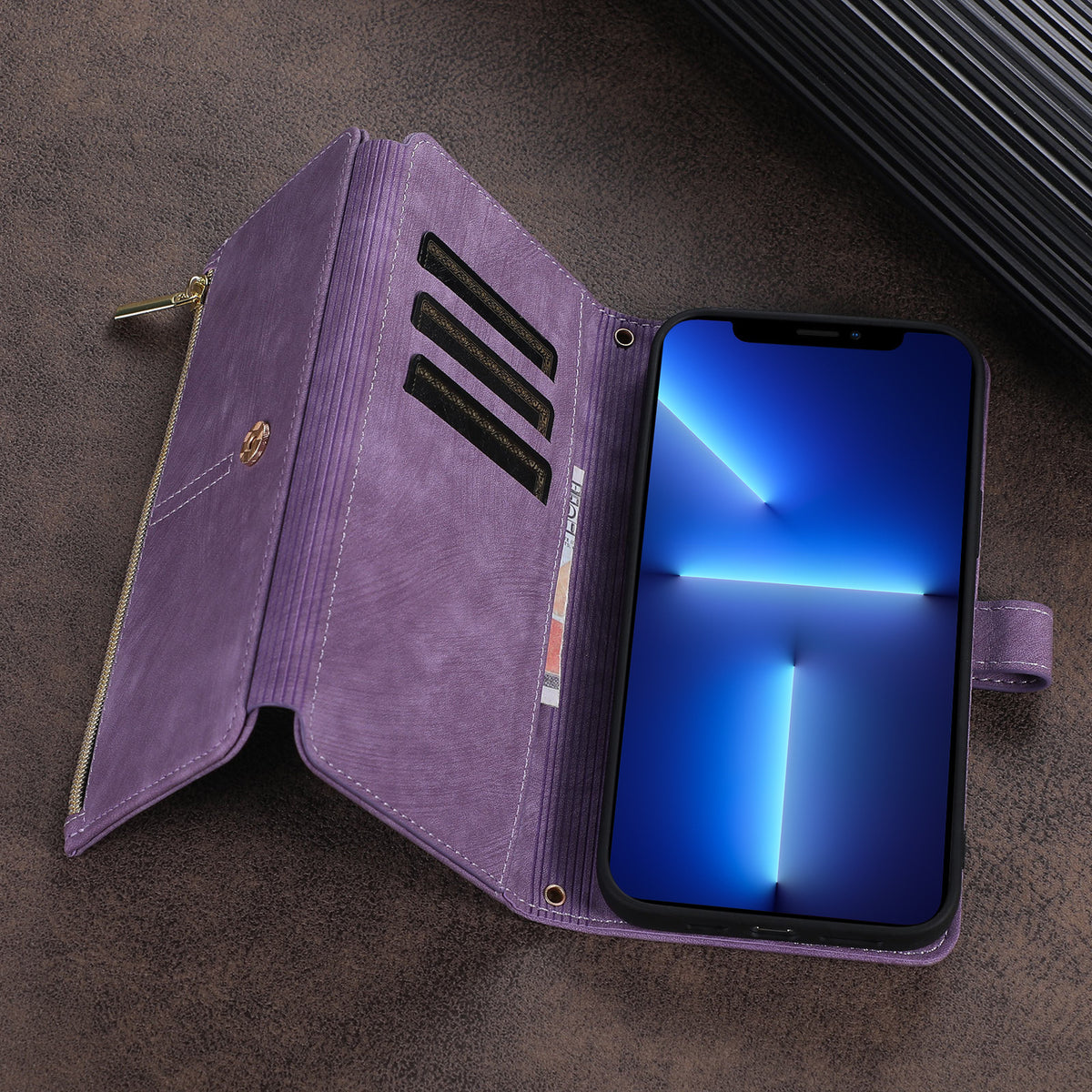 Crossbody Zipper Wallet iPhone Case | Choose Your Model