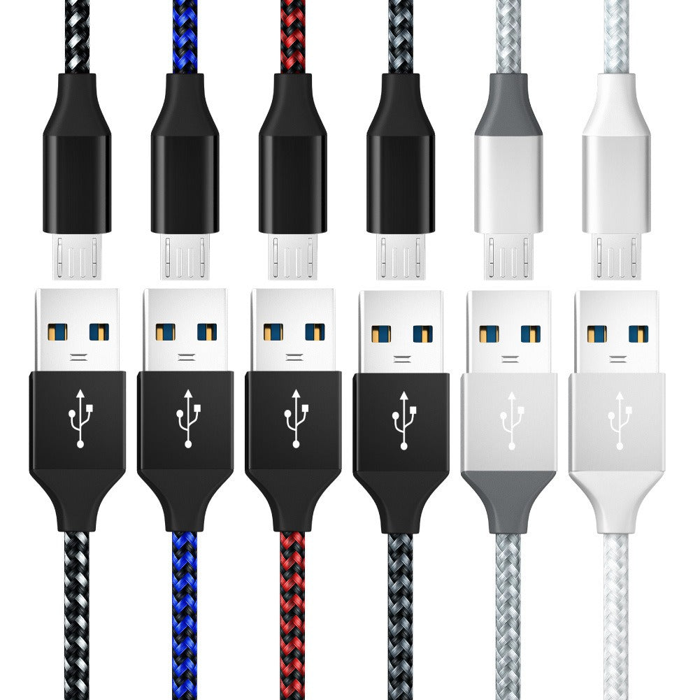 Braided USB-A to Micro-USB Charging Cable | 1m
