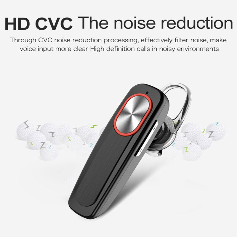 Bluetooth Ear-Hook Headset with Microphone