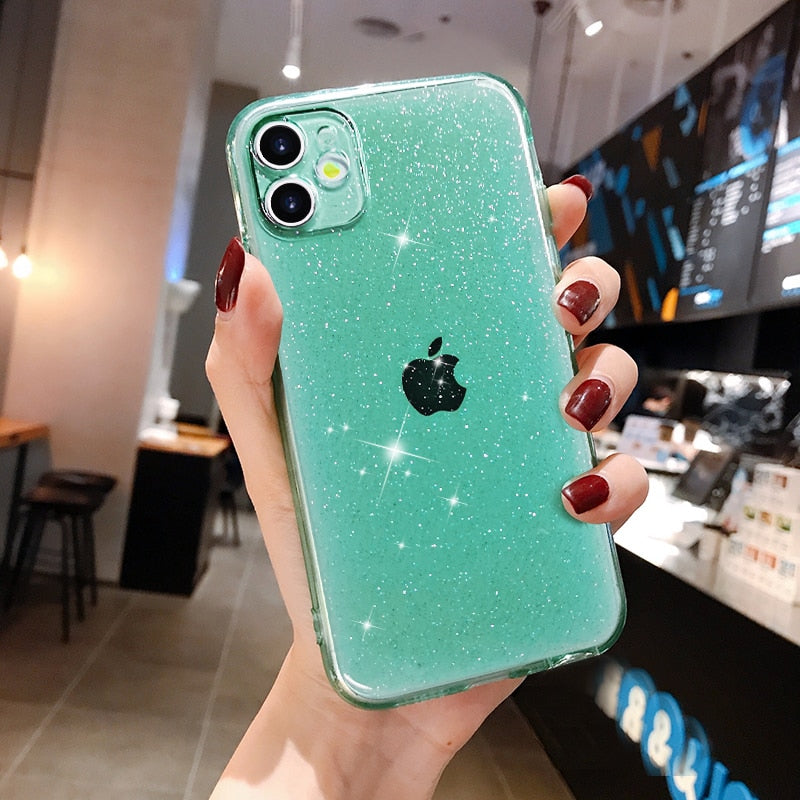 Glitter Fluorescent TPU iPhone Case | Choose Your Model