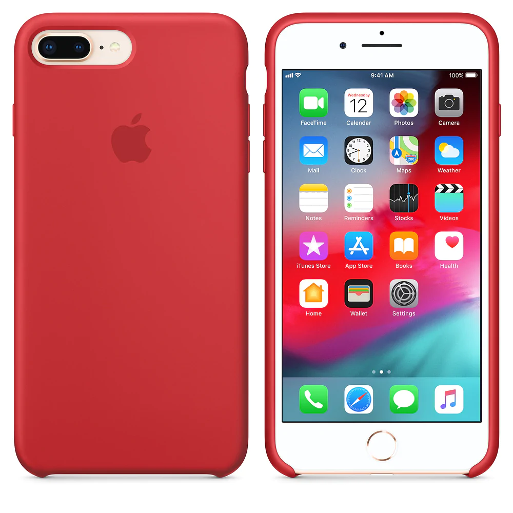 Red Silicone iPhone Case | Choose Your Model