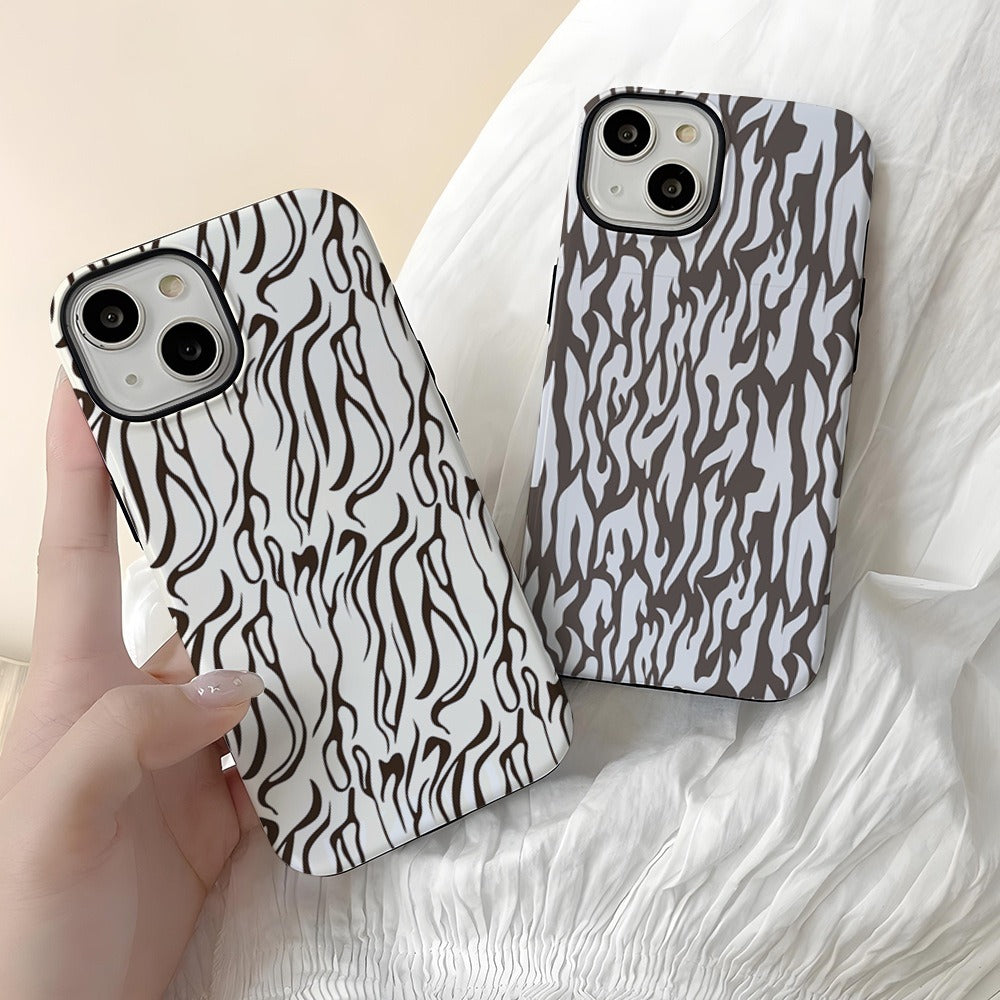 White Leopard Print iPhone Case | Choose Your Model