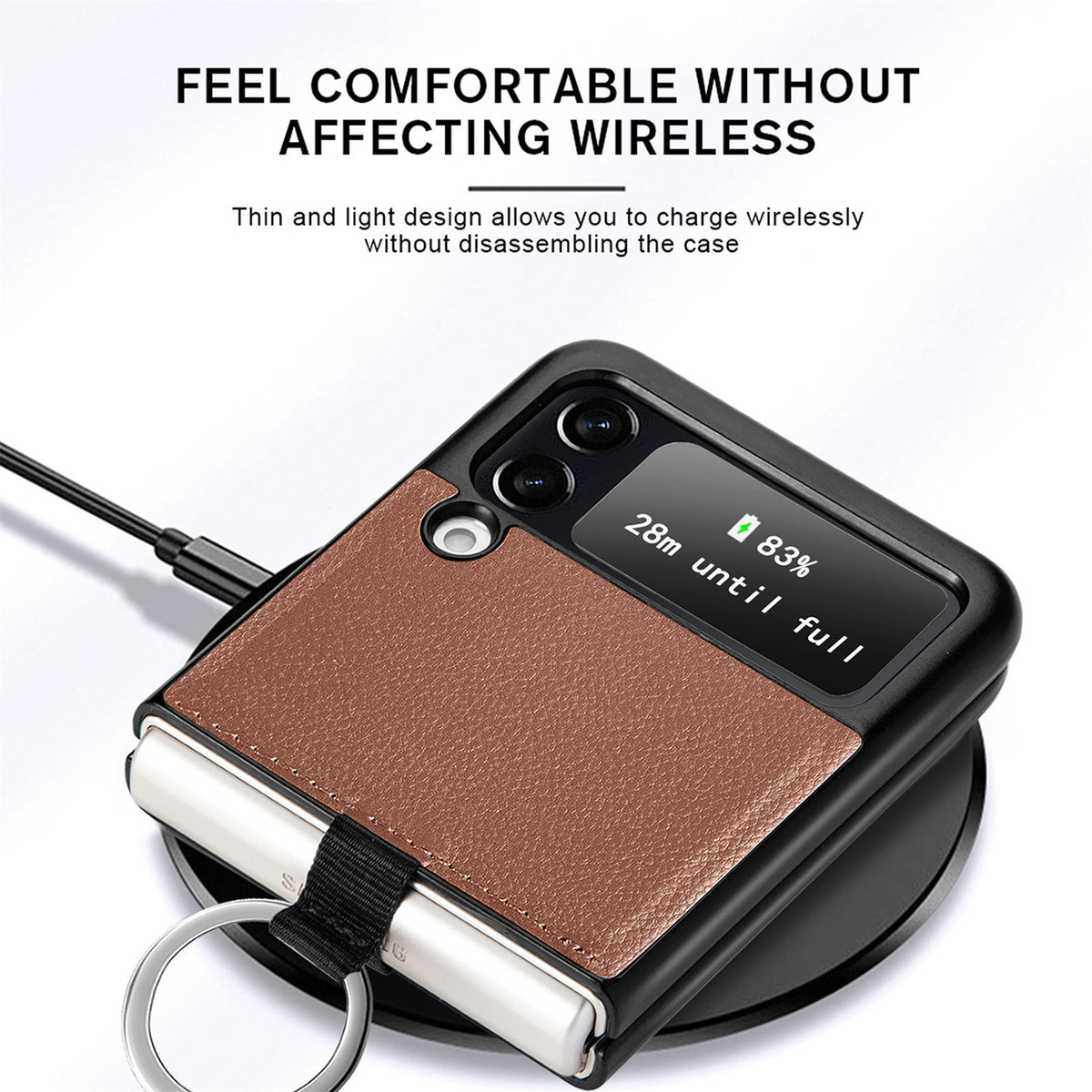 Samsung Galaxy Z Flip3 Case with Ring