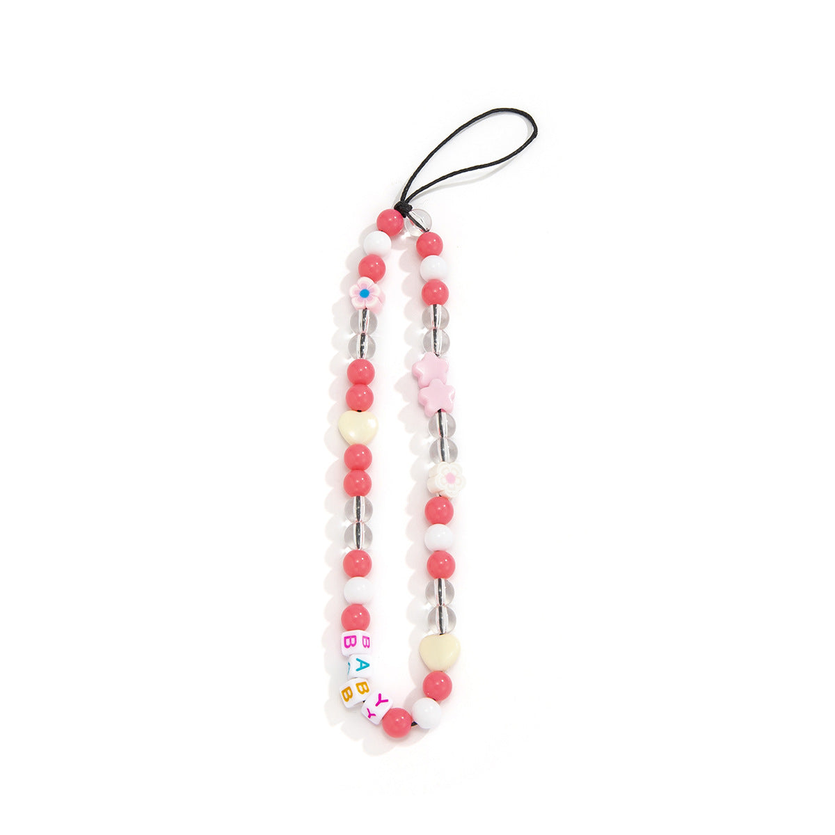 Daisy Beaded Phone Charm