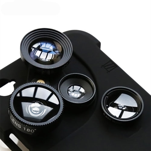4-in-1 Camera Lens iPhone Case | Older Models