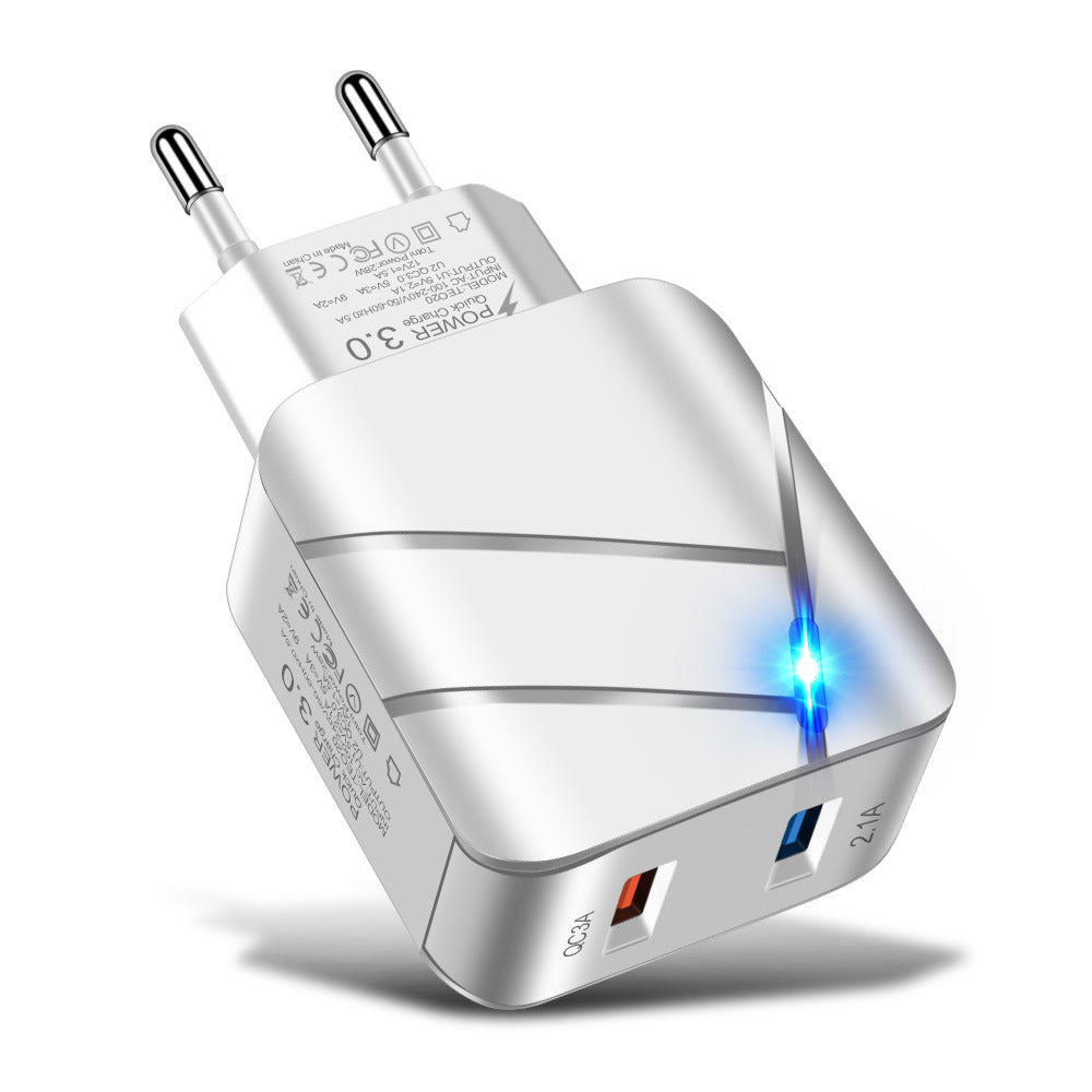 Dual USB QC Wall Charger