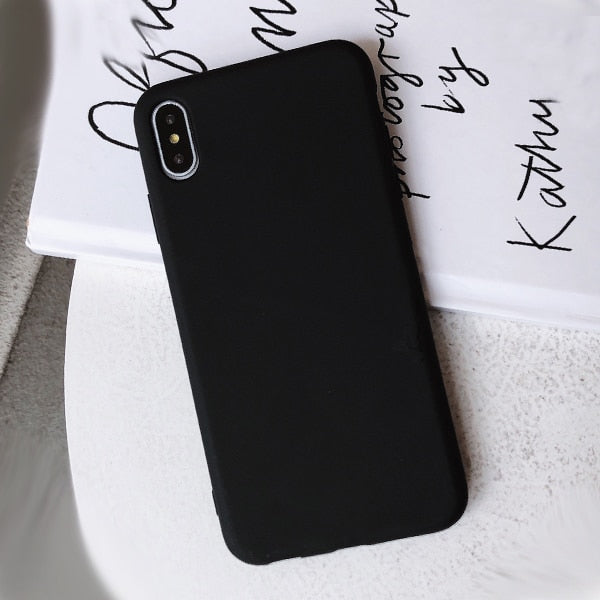 Candy Color Soft TPU iPhone Case | Choose Your Model