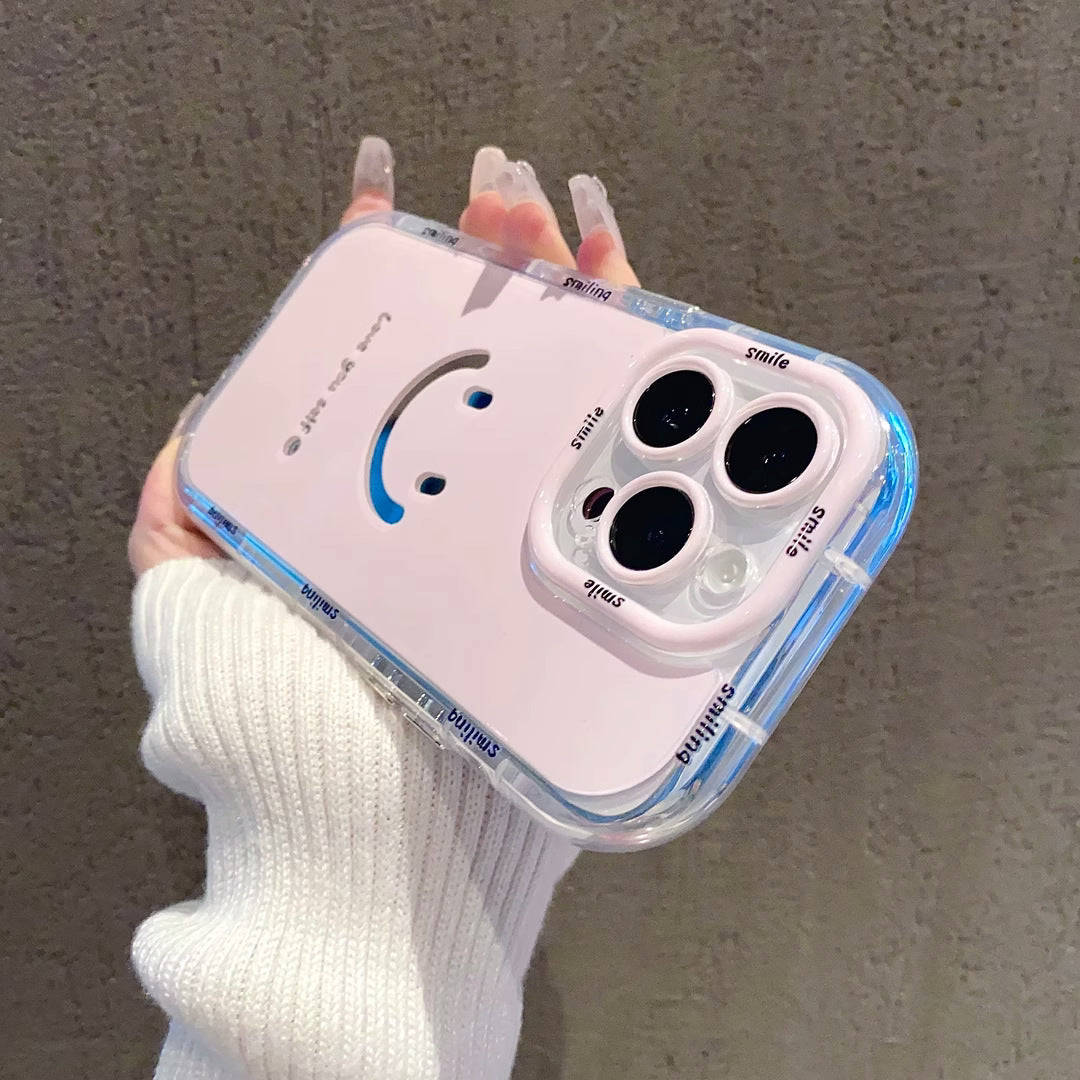 Smiley Mirror-Style iPhone Case | Choose Your Model