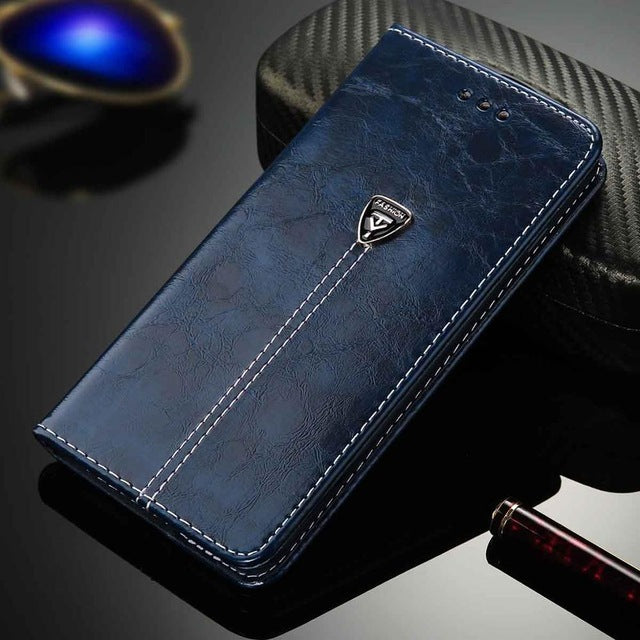 PU Leather Flip Wallet iPhone Case | Choose Your Model