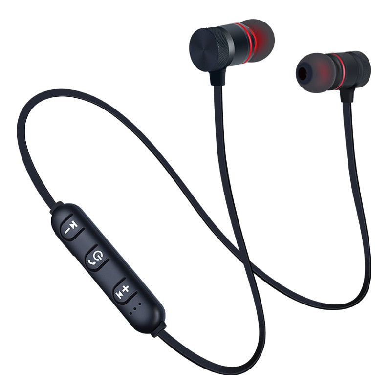Magnetic Neckband Bluetooth Earphones