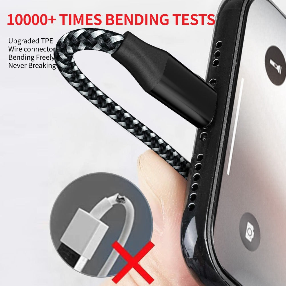 Braided USB-A to Micro-USB Charging Cable | 1m