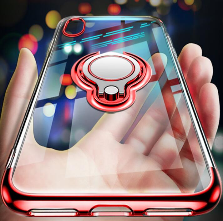 Transparent Ring-Holder iPhone Case | Choose Your Model