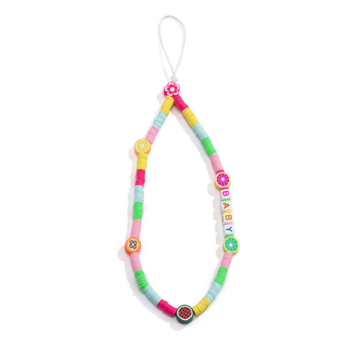 Fruit Bead Phone Charm