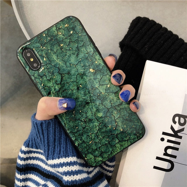 Marble Glitter iPhone Case | Choose Your Model