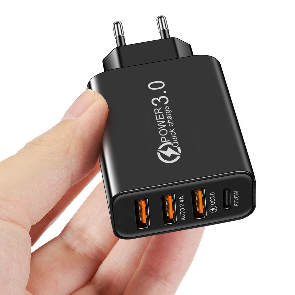 Multi-Port USB & USB-C Wall Charger