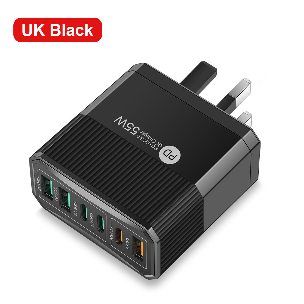 Multi-Port USB Travel Wall Charger | Up to 55W