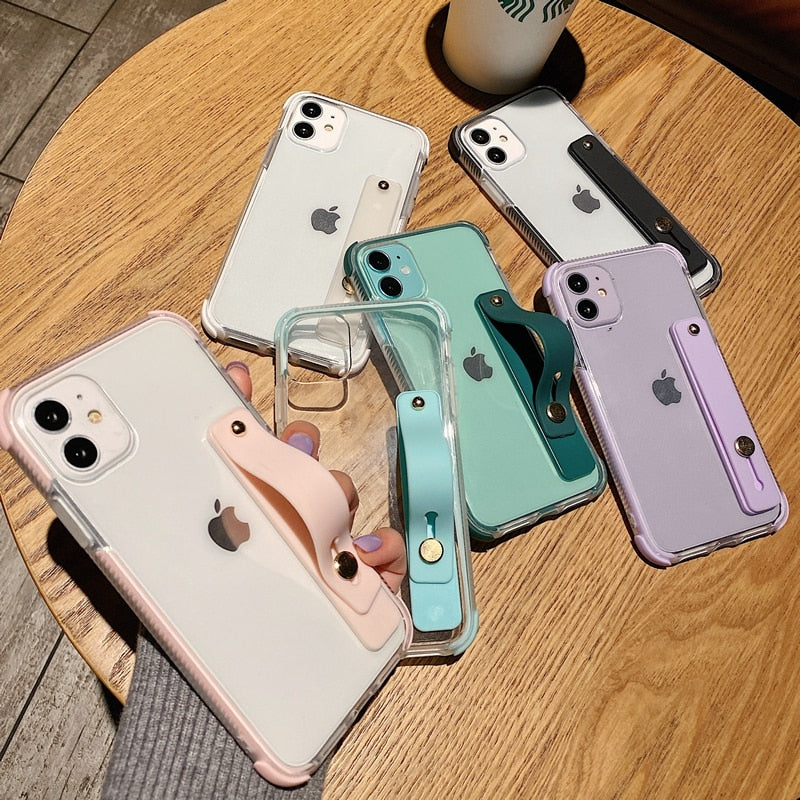 Clear Wrist-Strap iPhone Case | Choose Your Model