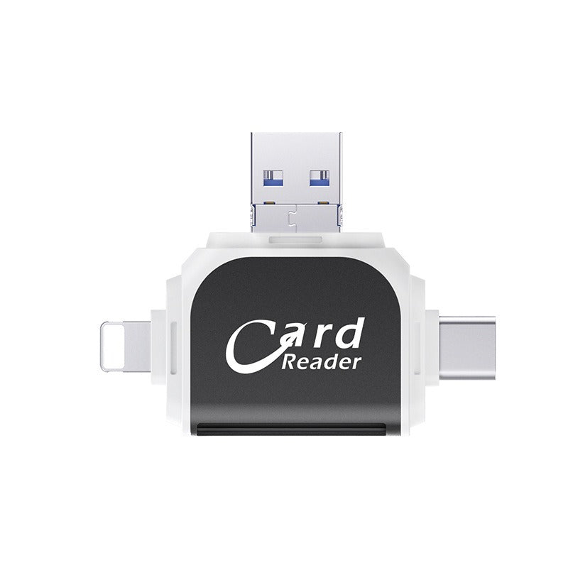 4-in-1 SD & TF Card Reader
