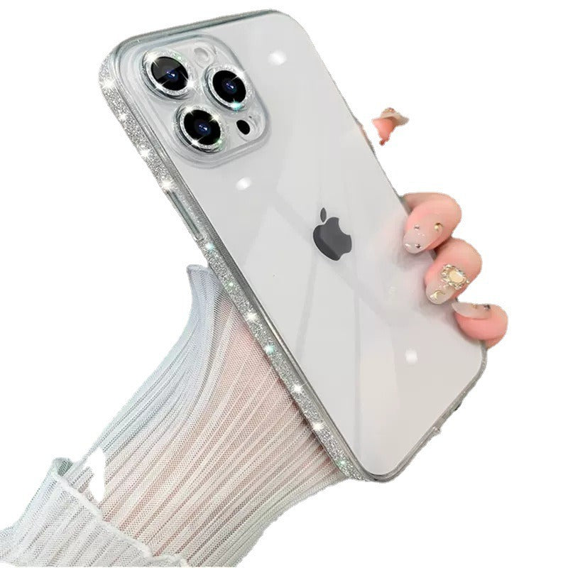 Pink Sparkle Border iPhone Case | Choose Your Model