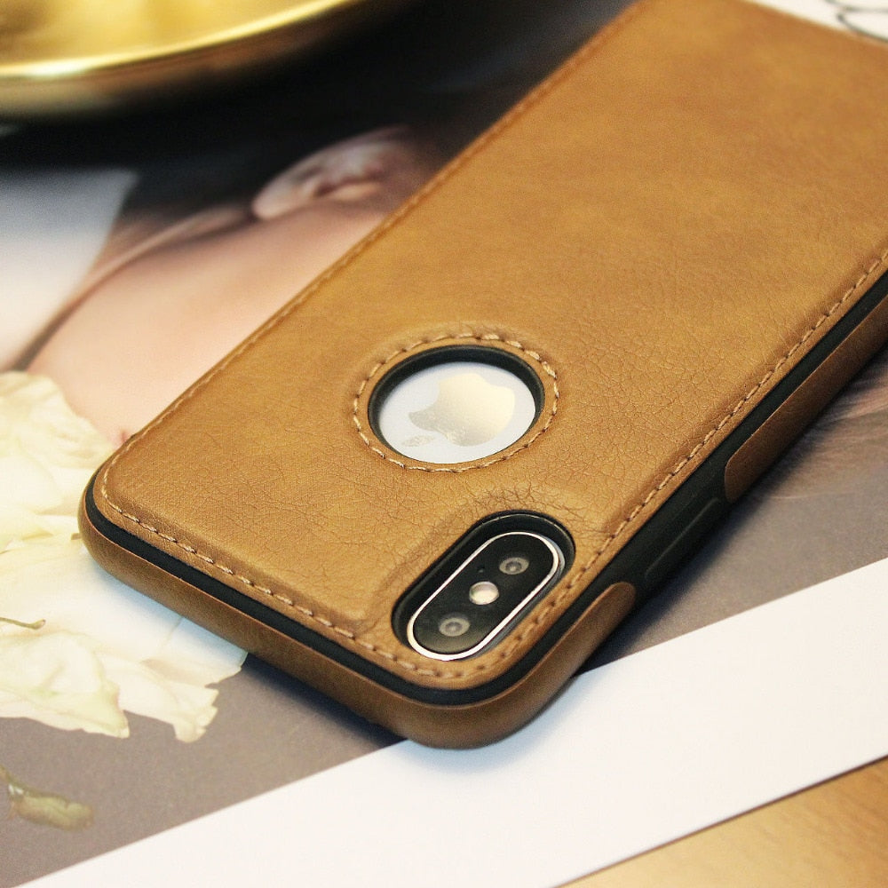 Slim PU Leather iPhone Case | Choose Your Model