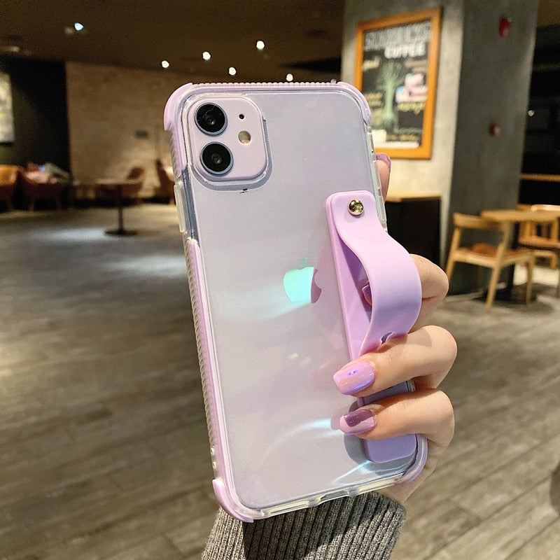 Clear Wrist-Strap iPhone Case | Choose Your Model