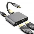 USB-C Hub with Dual HDMI, PD & USB 3.0