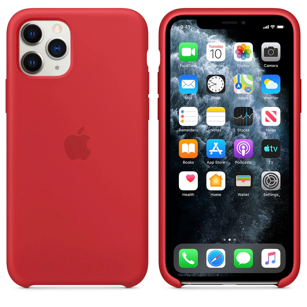 Red Silicone iPhone Case | Choose Your Model